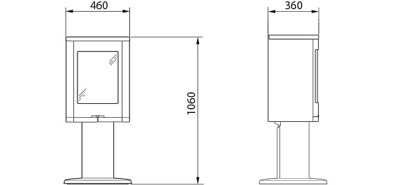 Камины из металла Contura 870_1