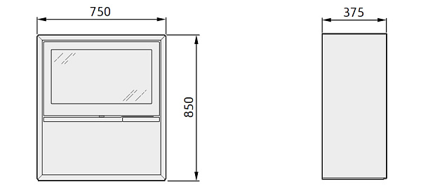 Камины из талькомагнезита Contura 320T_1