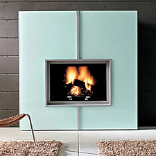 Облицовка Square Vetro Bianco (EdilKamin)