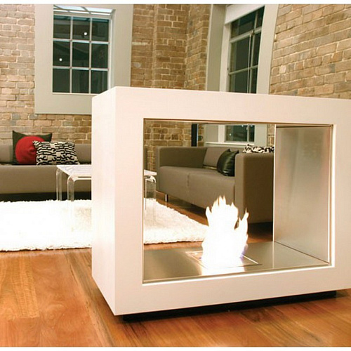 Ecosmart Fire Vision Black/White Satin_2