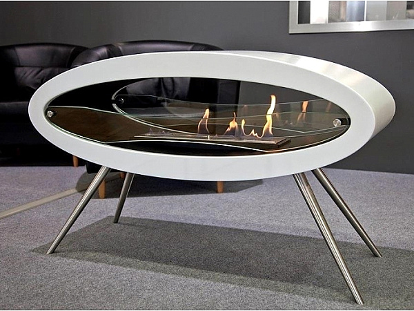 Decoflame Ellipse Floor белый_2